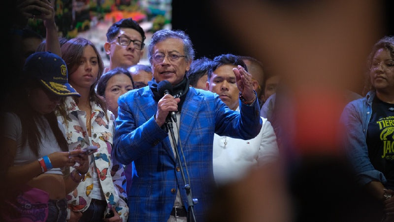 Junto a su pueblo, Petro se despidió y dio última directriz como presidente